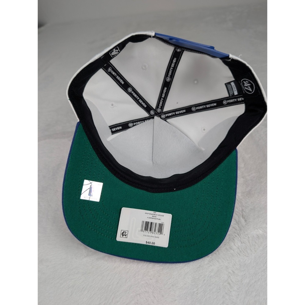Philadelphia 76ers 47' Shadow Hitch‎ Adjustable Hat NWT - Picture 6 of 7